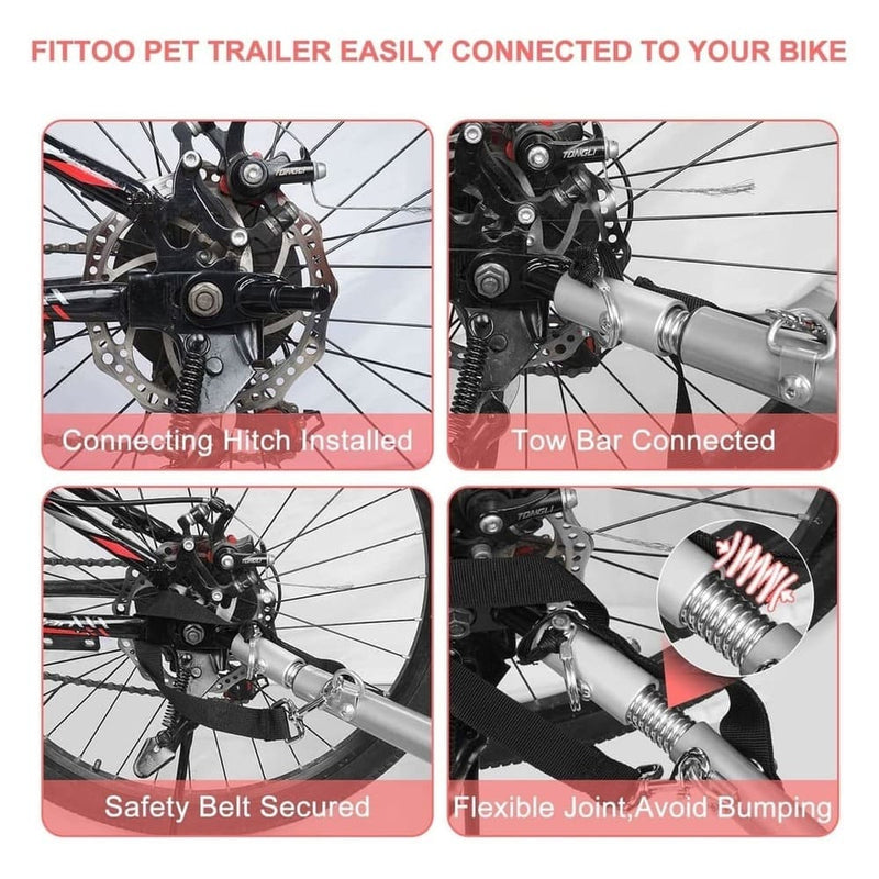 Load image into Gallery viewer, Pet Bike Trailer