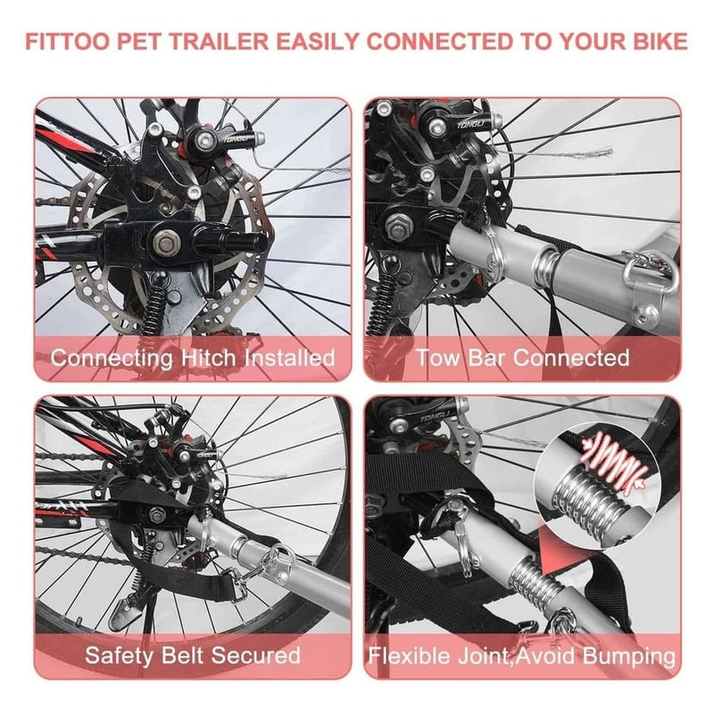 Load image into Gallery viewer, Pet Bike Trailer
