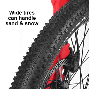 Wide Tires To Suit All Weather