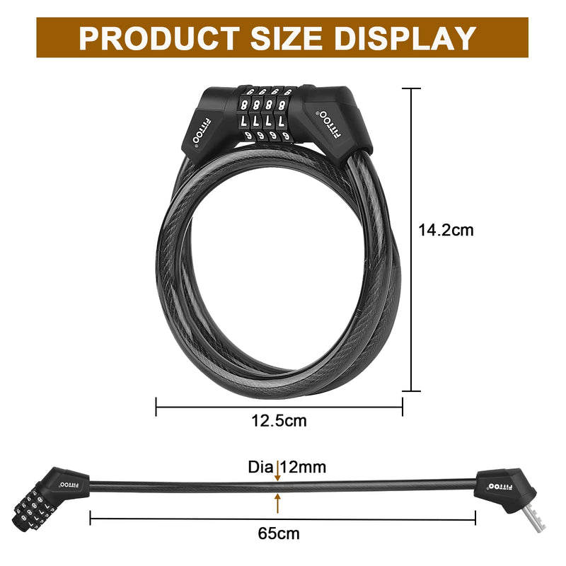 Load image into Gallery viewer, Bicycle Lock