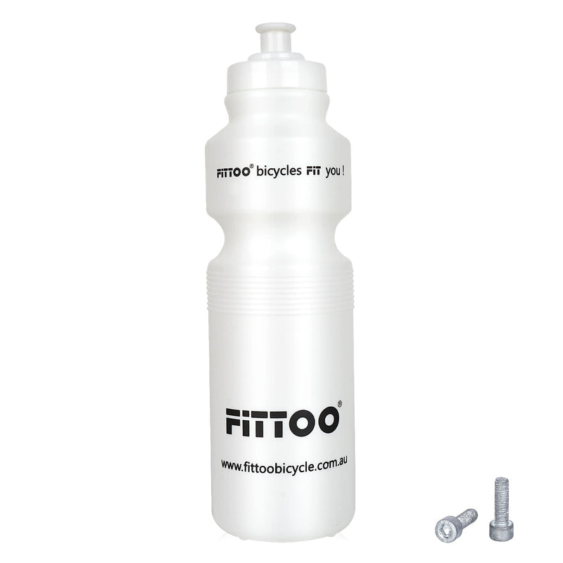Load image into Gallery viewer, Sports Water Bottle - white