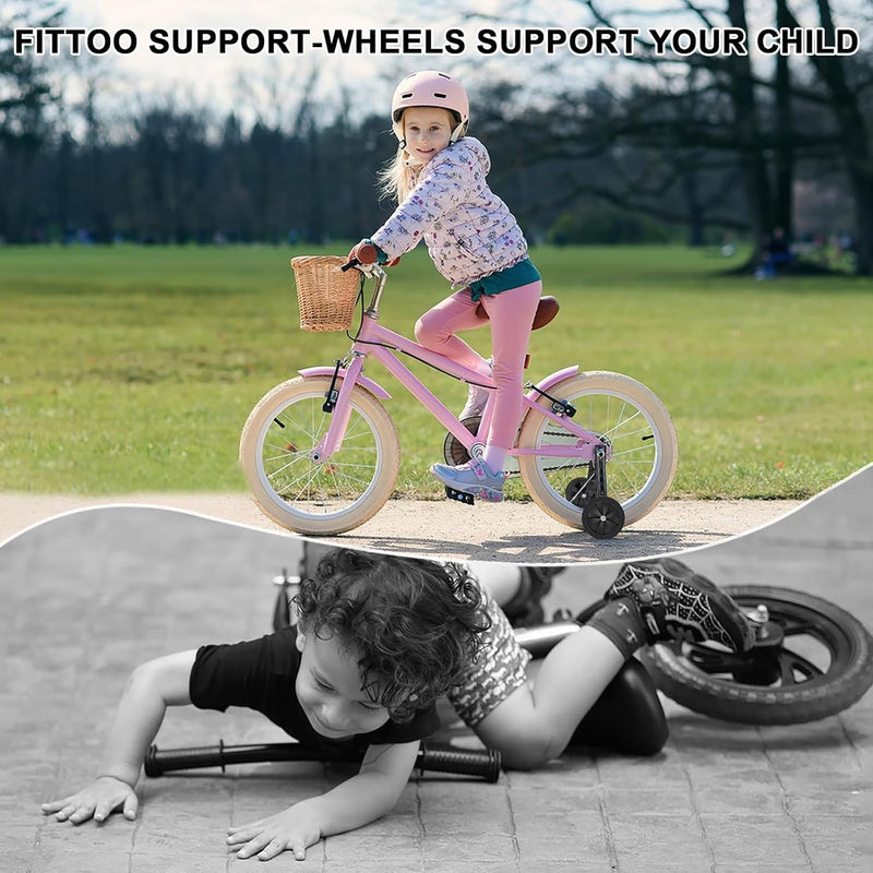 Load image into Gallery viewer, FITTOO Kids Bike 5-in-1 Adjustable Training Wheels for 12/14/16/18/20 inch Bikes