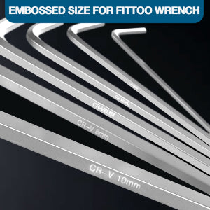 Permanent Embossed Size Markings