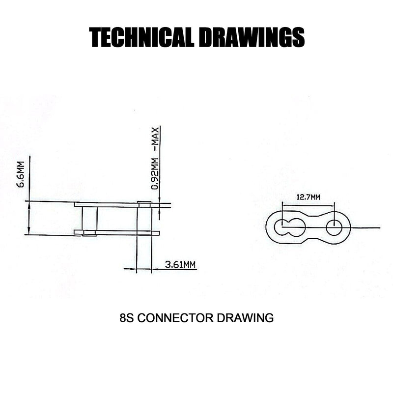 Load image into Gallery viewer, FITTOO 9 Speed/8Speed Bicycle Power Lock Chain Connector, Quick Link Bike Chain Connector, eBike Master Link Master Joint Chain Connector for 9 Speed/8 Speed Drive Train