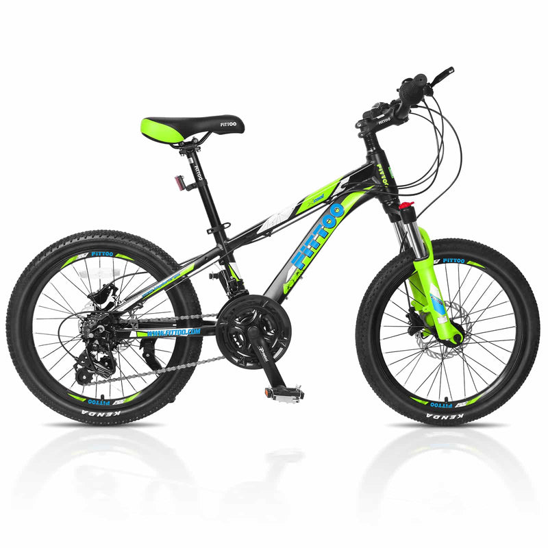 Load image into Gallery viewer, Kids Mountain Bike -green