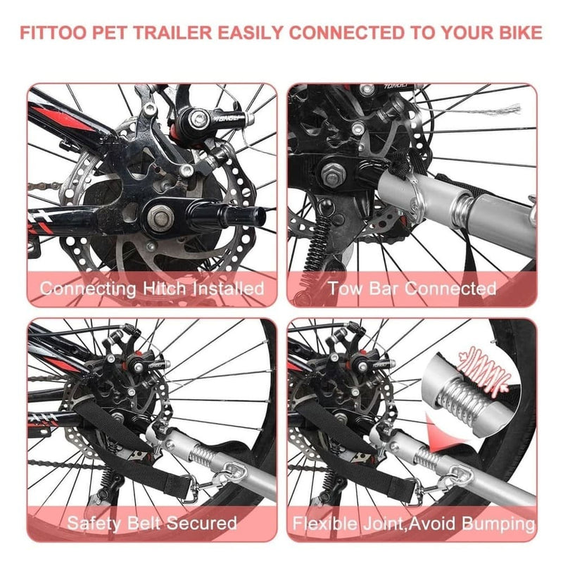 Load image into Gallery viewer, Large Pet Bike Trailer
