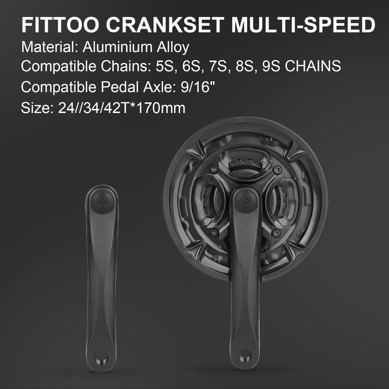 Load image into Gallery viewer, Bike Crank Set