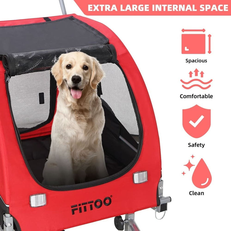 Load image into Gallery viewer, Large Pet Trailer