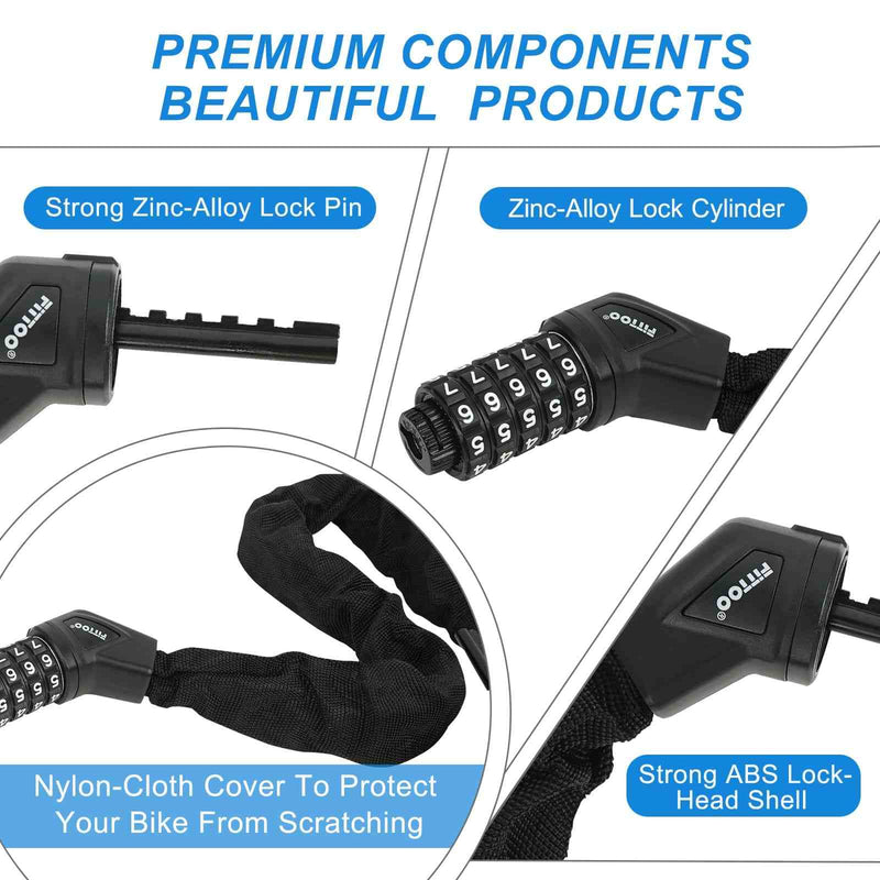 Load image into Gallery viewer, Bike Code Chain Lock