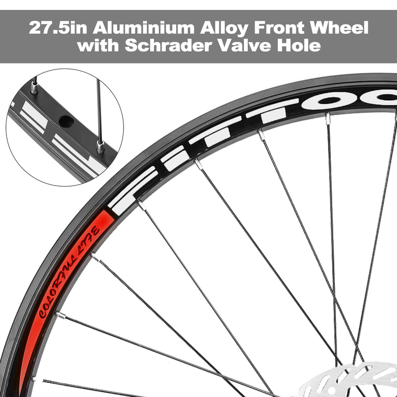 Load image into Gallery viewer, 27.5inch MTB Bike Quick Release Front Wheel Set