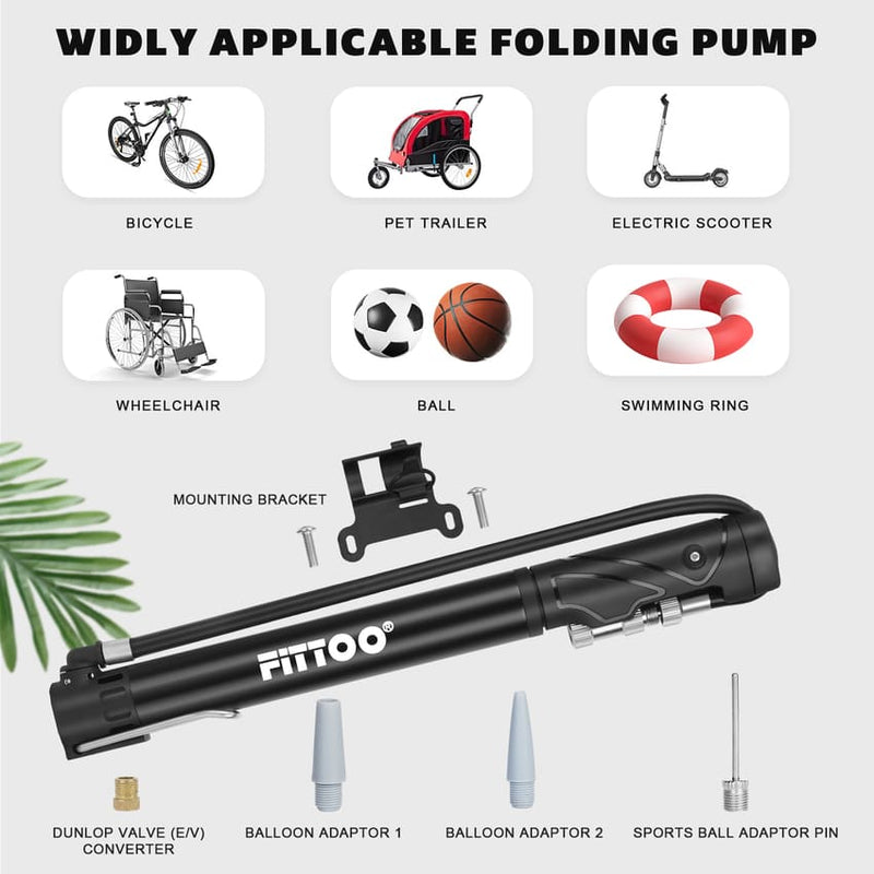 Load image into Gallery viewer, Aluminum Bike Pump -mini