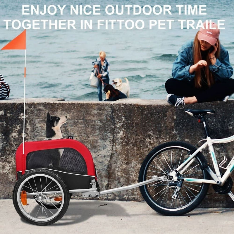 Load image into Gallery viewer, Dog Bike Trailer