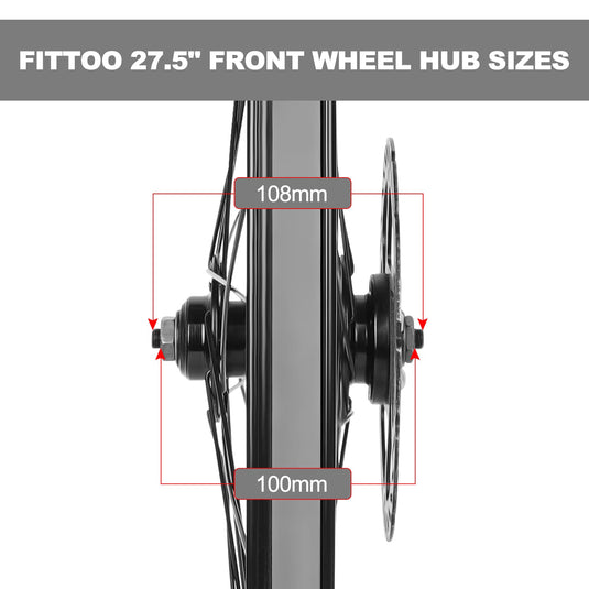 27.5inch MTB Bike Quick Release Front Wheel Set