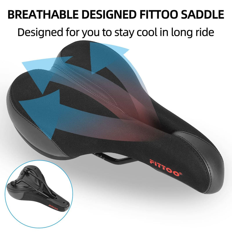 Load image into Gallery viewer, Memory Foam Bike Seat