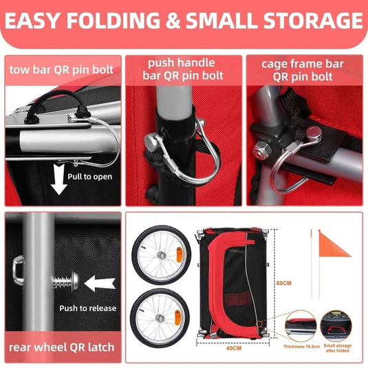 Pet Bike Trailer - Small