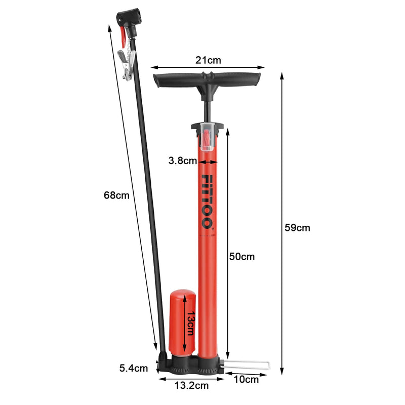 Load image into Gallery viewer, Bike Floor Pump