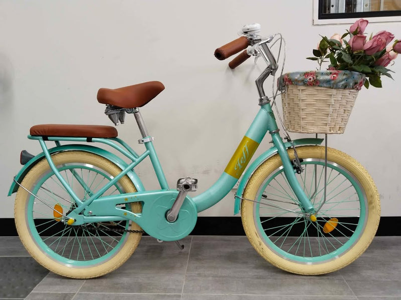 Load image into Gallery viewer, FITTOO Jeff 20" Girls Bike, Kids Bicycle for Girls Ages 5-10, Steel Frame, Adjustable Seat, Front &amp; Rear Hand Brakes
