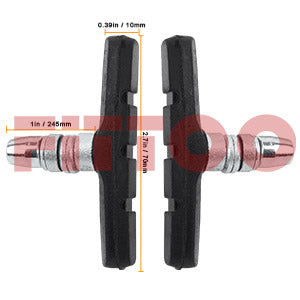 Brake pad sizes