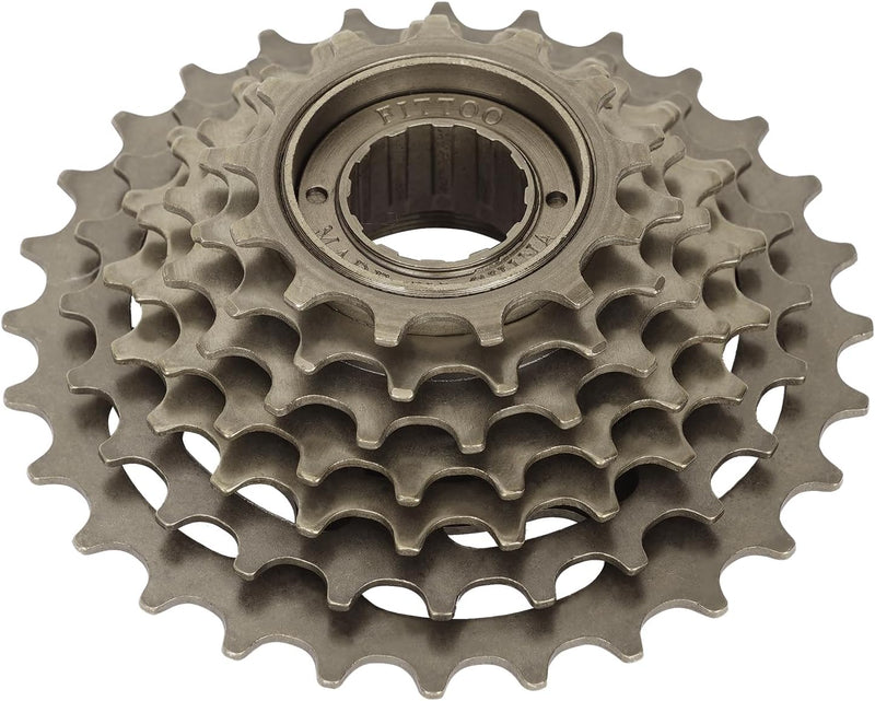 Load image into Gallery viewer, FITTOO Bike Freewheel 6S 7S Bicycle Freewheel Cassette Sprocket 13-28T
