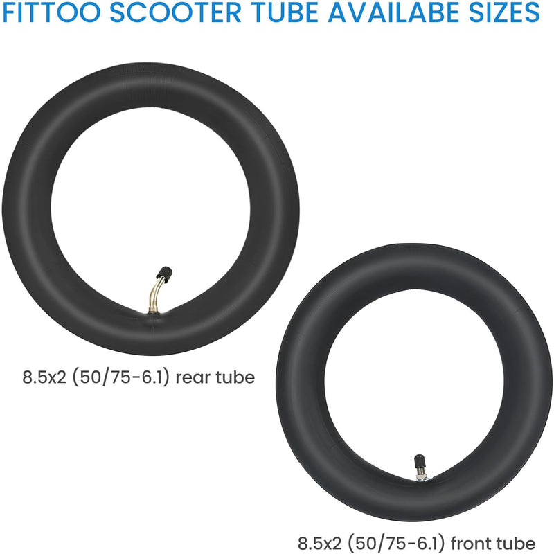 Load image into Gallery viewer, FITTOO 10x2 inch Electric Scooter Front/Rear Tube with CR202 Curved Valve (1PC)
