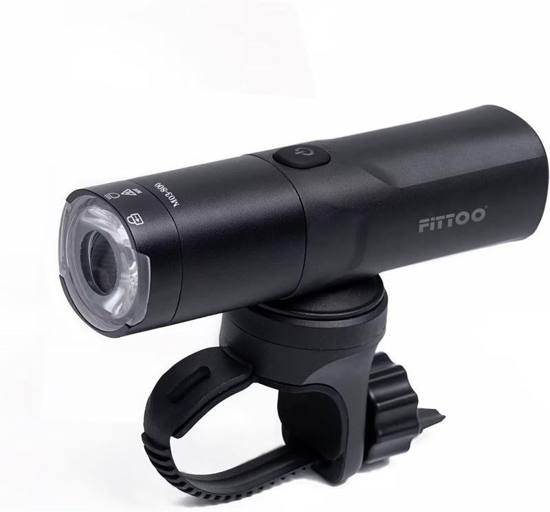 Load image into Gallery viewer, FITTOO Bike Light Set, USB Rechargeable Front &amp; Tail Lights, Waterproof, Safety
