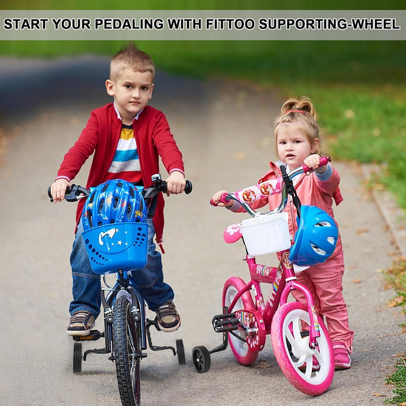 Load image into Gallery viewer, FITTOO Kids Bike 5-in-1 Adjustable Training Wheels for 12/14/16/18/20 inch Bikes
