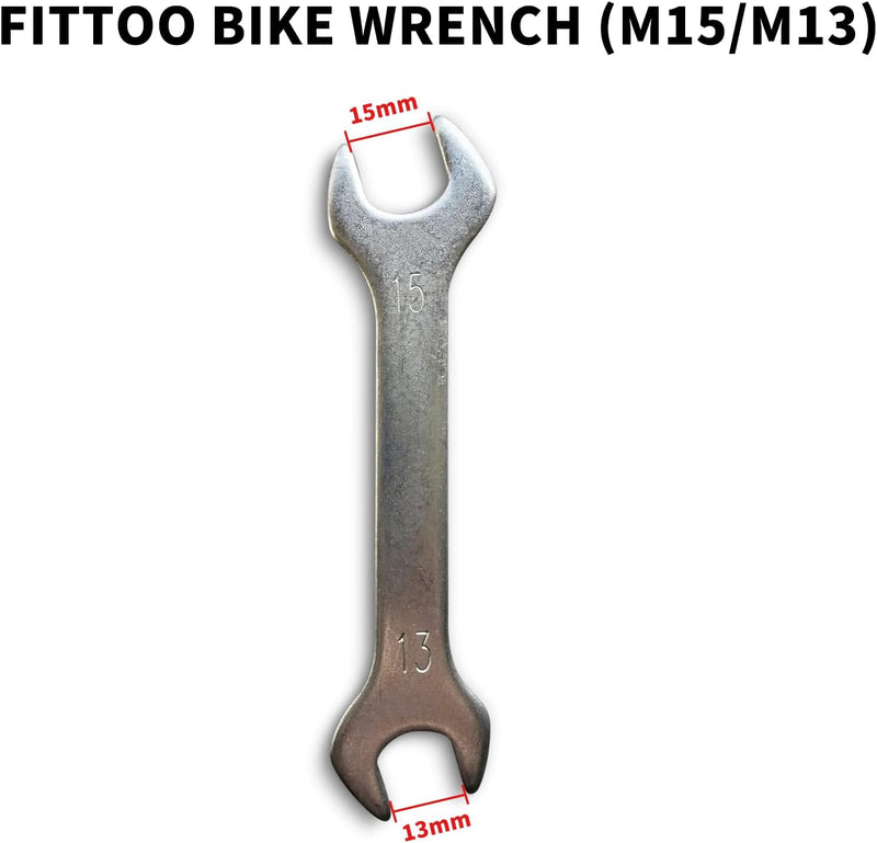 Load image into Gallery viewer, FITTOO Bike Bicycle Tool Kit, Hex Key Allen Wrench, Open End Bike Spanner, Including 4mm, 5mm, 6mm L-Shape Hex Key Allen Wrench, Bicycle Pedal Wrench
