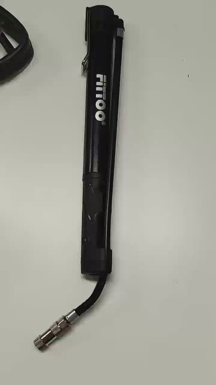 FITTOO Mini Bike Hand Pump Portable Bicycle Cycling Inflator Smart Valve