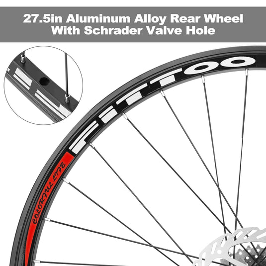 27.5 Rims 27.5in Bike Wheel Set – FittooBicycle