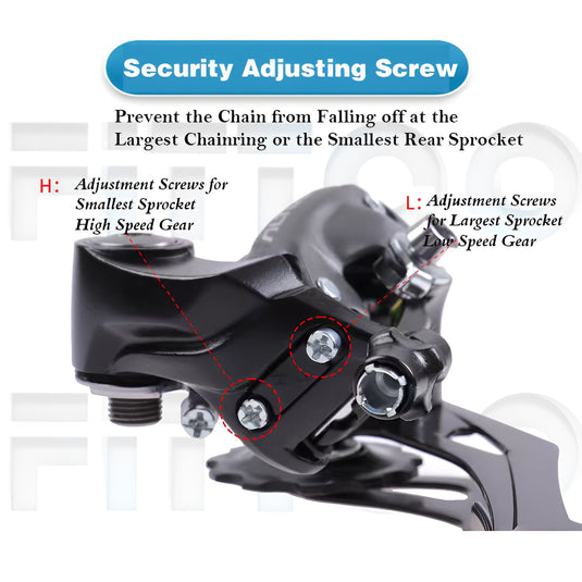 Limit Screws Gear Adjustment Mountain Bike Limit Screws Adjusting