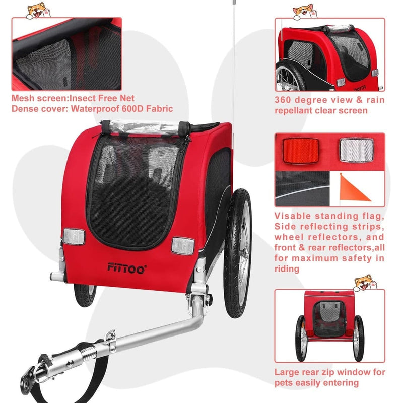 Load image into Gallery viewer, Pet Bike Trailer
